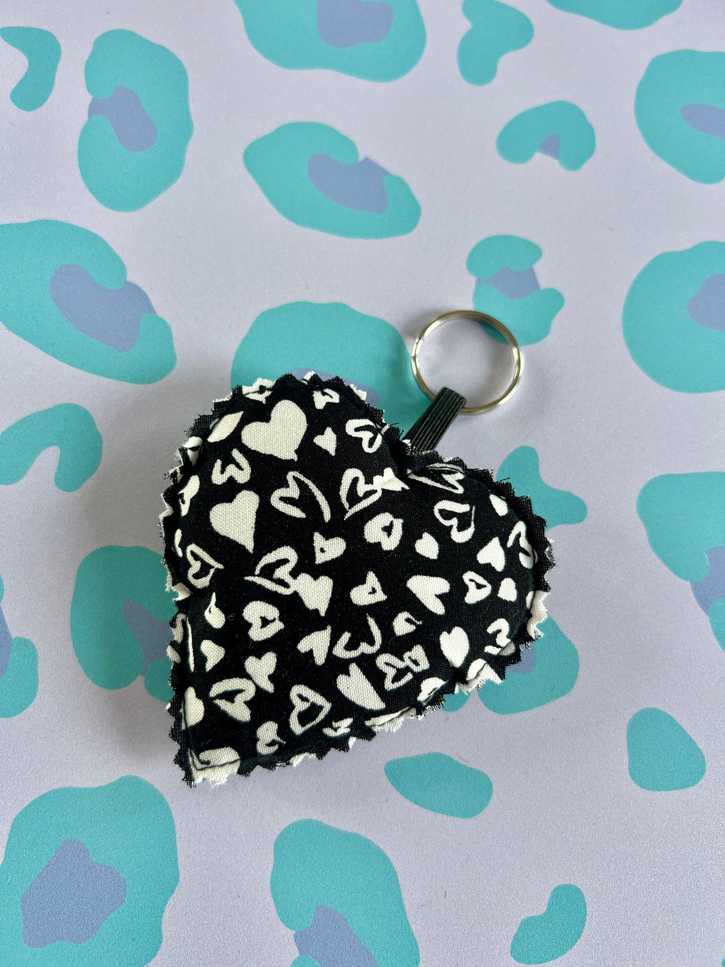 Hearts- Keys & Wristlet Set