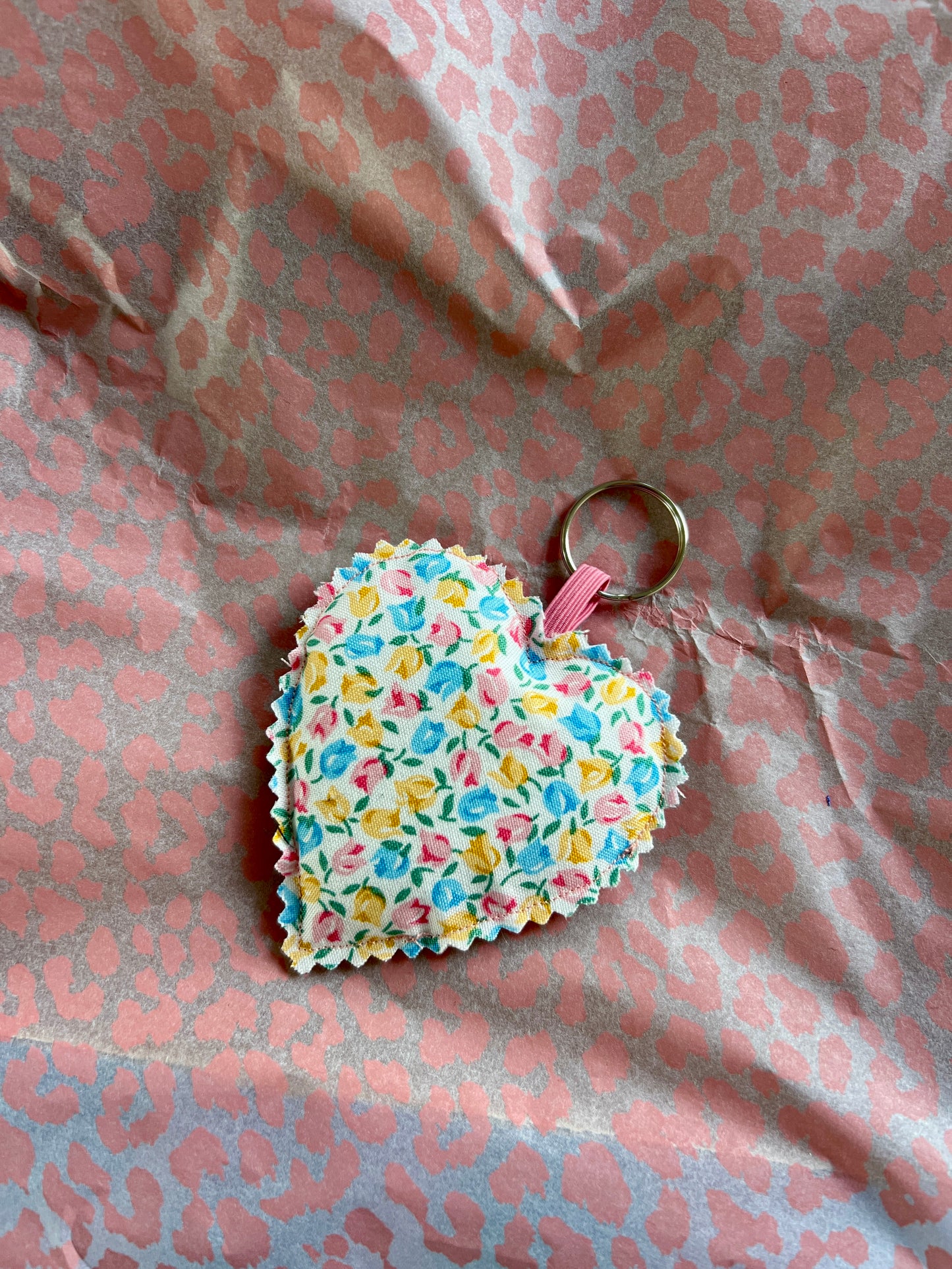 Liberty Tiny Tulips- Pocket & Keys Duo