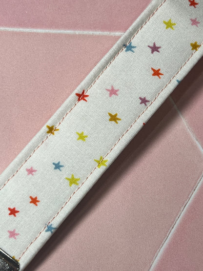 Rainbow Mini Star Wristlet Keychain Sew Much Love