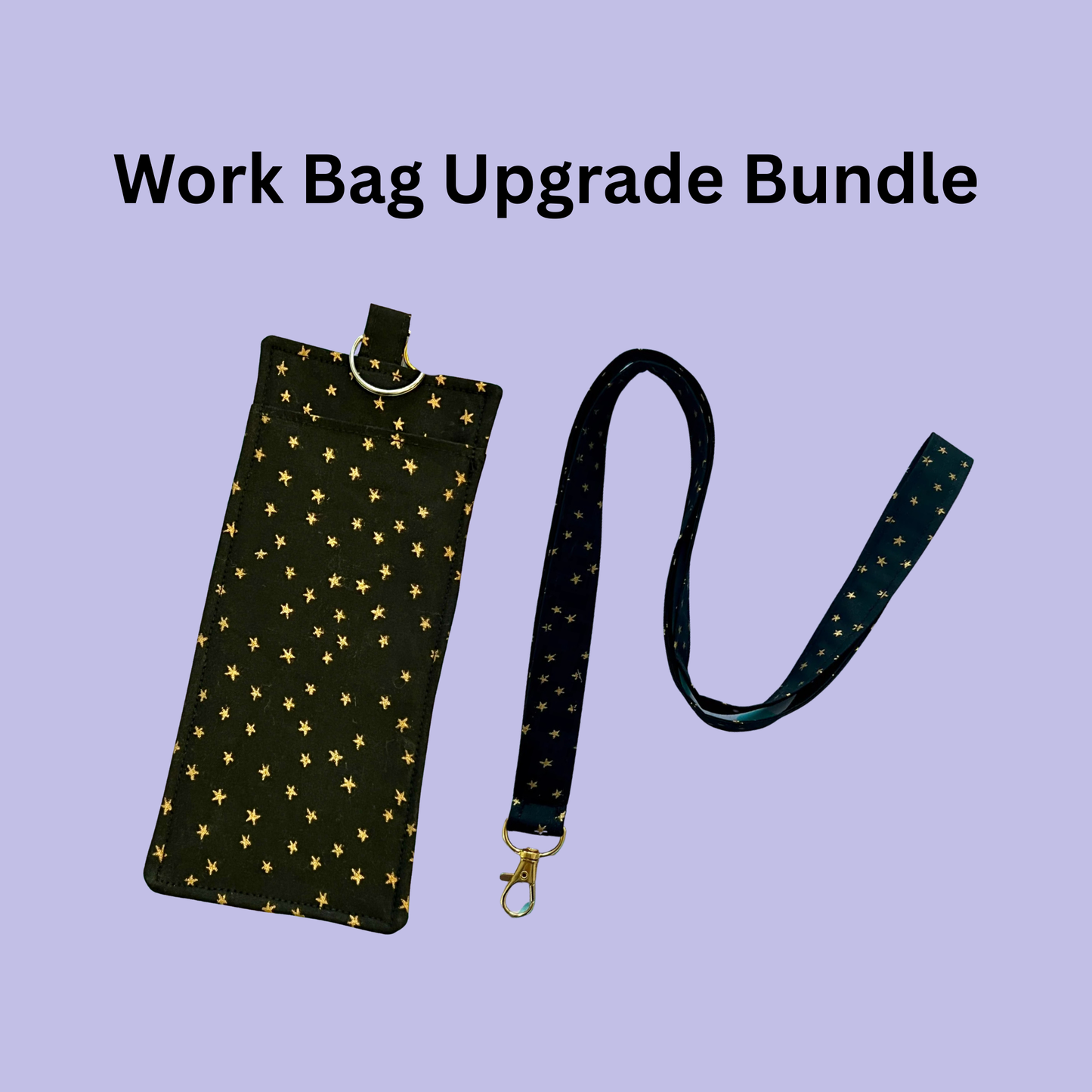 Black and Gold Starry Complete Workday Essentials Set